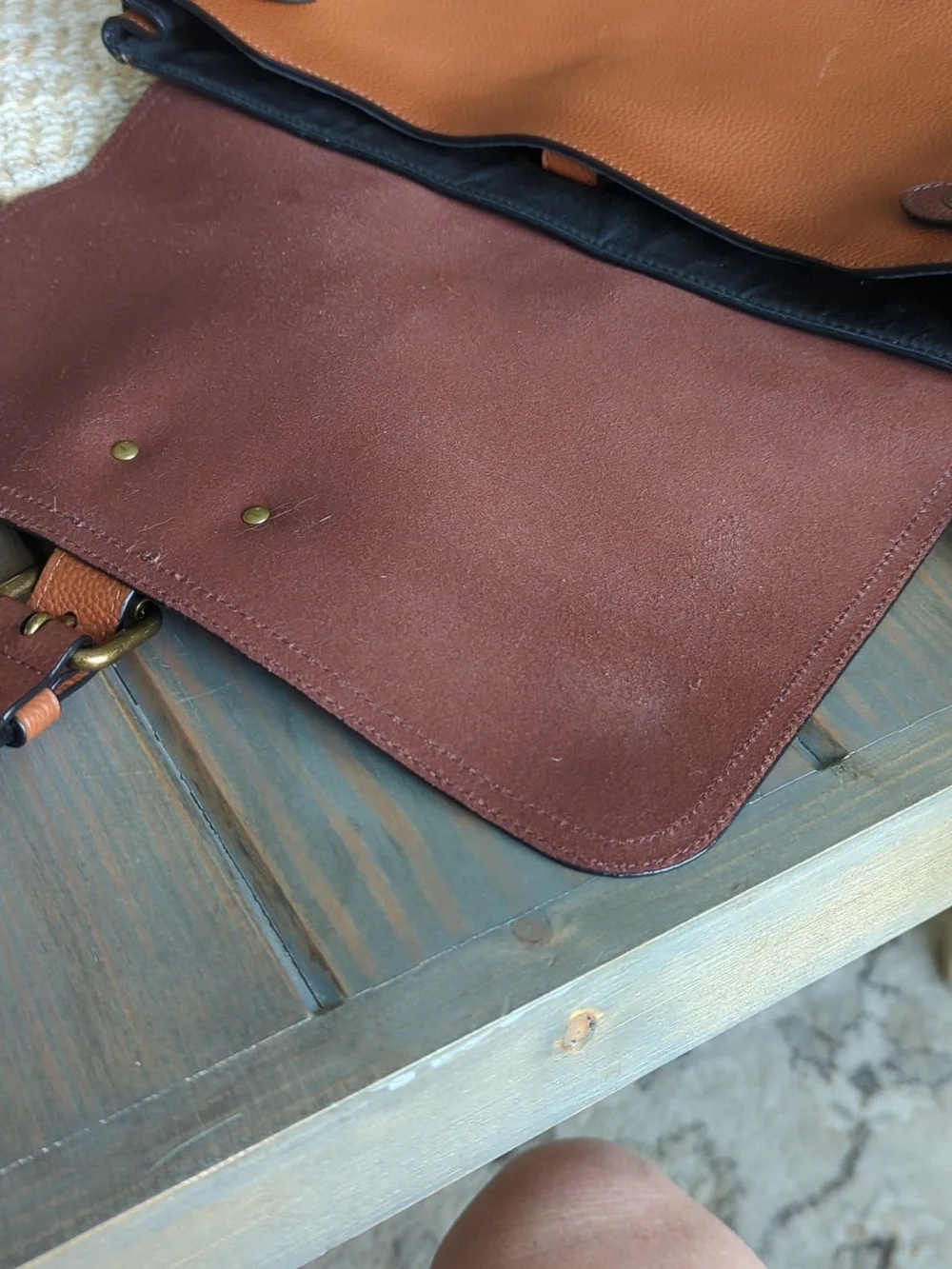 Like New Coach Hudson Small Messenger in Colorblock